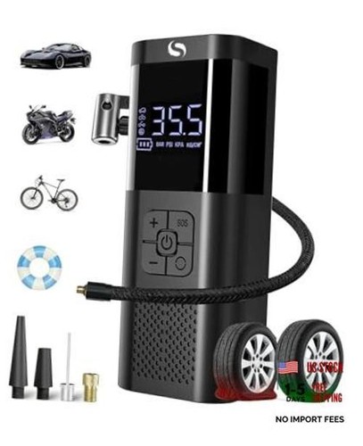 Tire inflator portable air - inflator,