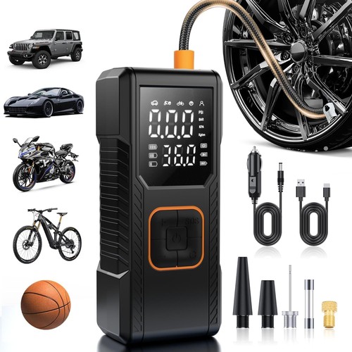 Tire inflator portable air - tire,