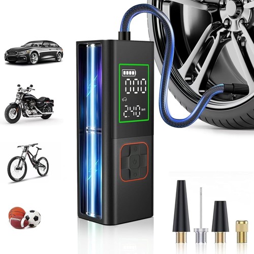 Tire inflator portable air - tire,